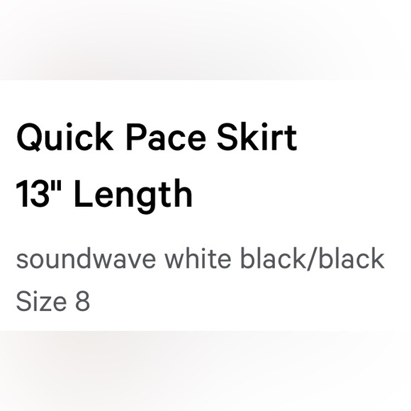 Lululemon Quick Pace Skirt (skort) 13” - Picture 10 of 10